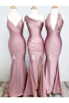 Mermaid Floor Length Bridesmaid Dresses 3010457
