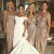 Sheath/Column Sequins V-Neck Floor Length Bridesmaid Dresses 3010470