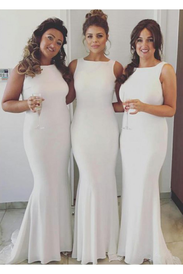 Mermaid Long Floor Length Bridesmaid Dresses 3010473