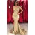Mermaid Off-the-Shoulder Long Floor Length Bridesmaid Dresses 3010527