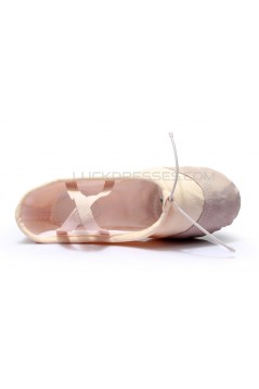 Women's Kids' Pink Canvas Dance Shoes Ballet/Latin/Yoga/Dance Sneakers Canvas Flat Heel D601041