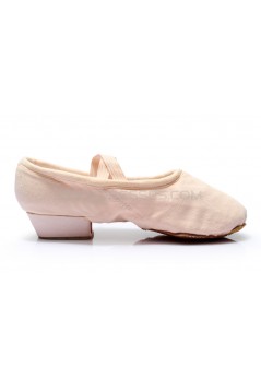 Women's Pink Canvas Dance Shoes Ballet/Latin/Yoga/Dance Sneakers Canvas Flat Heel D604002