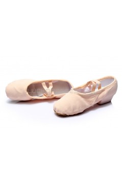 Women's Pink Canvas Dance Shoes Ballet/Latin/Yoga/Dance Sneakers Canvas Flat Heel D604002