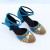 Women's Heels Pumps Modern With Buckle Latin/Ballroom/Salsa Blue Nude Gold Dance Shoes D801022
