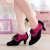 Women's Heels Lace-up Latin Modern Dance Shoes Rose Red Black Wedding Party Shoes D801052