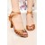 Women's Heels Brown Satin Modern Ballroom Latin Salsa Dance Shoes D901028