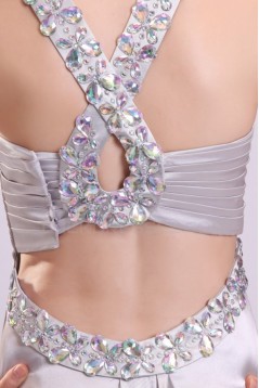 A-Line Beaded Long Prom Evening Formal Party Dresses ED010018