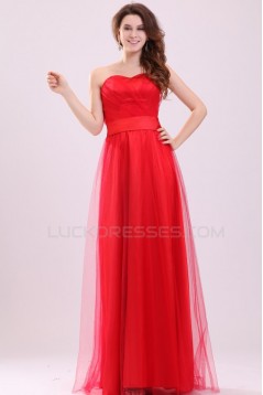 Sheath/Column Sweetheart Long Red Prom Evening Formal Party Dresses ED010021