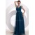 Sheath/Column Long Blue Prom Evening Formal Party Dresses ED010039
