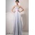 A-Line Halter Long Silver Prom Evening Formal Party Dresses/Bridesmaid Dresses ED010041