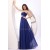 Long Blue Chiffon Prom Evening Formal Party Dresses/Maternity Evening Dresses ED010045