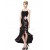 Long Black Spaghetti Strap Prom Evening Formal Party Dresses ED010056
