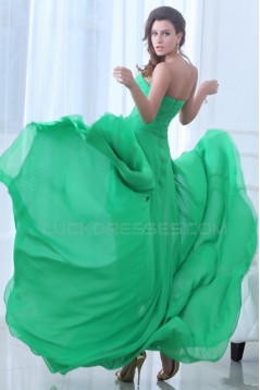 High Low Sweetheart Chiffon Prom Evening Formal Party Dresses ED010063