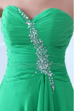 High Low Sweetheart Chiffon Prom Evening Formal Party Dresses ED010063