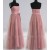 A-Line Strapless Tulle Long Prom Evening Formal Dresses ED011022
