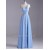 A-Line One-Shoulder Beaded Long Chiffon Prom Evening Formal Dresses ED011043