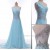 A-Line One-Shoulder Beaded Long Chiffon Prom Evening Formal Dresses ED011071