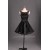 A-Line Short Black Lace Prom Evening Formal Bridesmaid Dresses ED011129