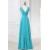 A-Line V-Neck Cap-Sleeve Beaded Long Lace and Chiffon Prom Evening Formal Dresses ED011158