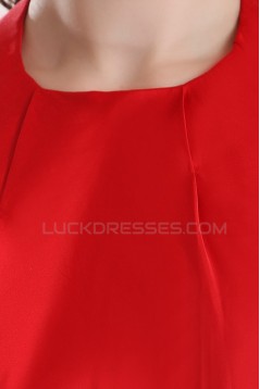 A-Line Halter Long Red Chiffon Prom Evening Formal Party Dresses ED010118