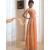 A-Line One-Shoulder Long Chiffon Prom Evening Bridesmaid Dresses ED011211