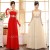 A-Line Strapless Beaded Long Chiffon Prom Evening Formal Dresses ED011218