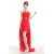 High Low Beaded Red Chiffon Prom Evening Formal Dresses ED011227