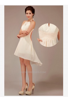 A-Line Short Chiffon Prom Evening Bridesmaid Dresses ED011230