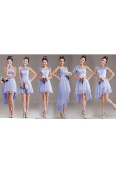 A-Line Short Chiffon Prom Evening Bridesmaid Dresses ED011231