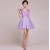A-Line Short Tulle Prom Evening Formal Bridesmaid Dresses ED011232