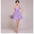 A-Line One-Shoulder Short Tulle Prom Evening Formal Bridesmaid Dresses ED011233