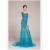One-Shoulder Long Blue Prom Evening Formal Dresses ED011238