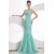 Trumpet/Mermaid Long Blue Prom Evening Formal Party Dresses ED010132