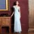 Sheath/Column One-Shoulder Beaded Long Chiffon Prom Evening Formal Dresses ED011326