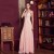 Empire Halter Beaded Long Pink Chiffon Prom Evening Maternity Evening Dresses ED011327
