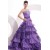 Ball Gown Sweetheart Beaded Long Purple Prom Evening Formal Party Dresses ED010138