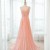 A-Line One-Shoulder Beaded Long Chiffon Prom Evening Formal Dresses ED011427