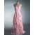 A-Line Sweetheart Long Pink Chiffon Prom Evening Formal Dresses ED011447