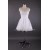 A-Line Short White Beaded Prom Evening Formal Dresses ED011449