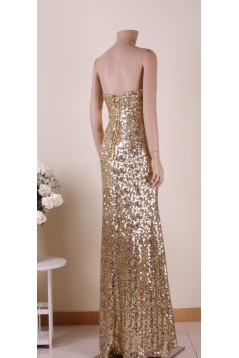 God Sequins Strapless Long Prom Evening Formal Dresses ED011458