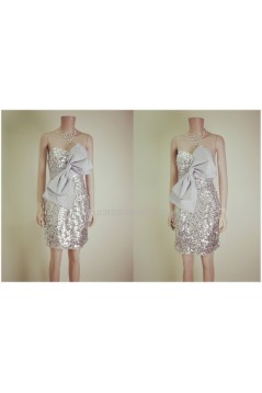 Sequins Sweetheart Short Prom Evening Formal Dresses ED011459