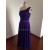 A-Line One-Shoulder Beaded Long Chiffon Prom Evening Bridesmaid Dresses ED011494