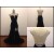 Beaded Long Black Chiffon Prom Evening Formal Dresses ED011504