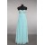 A-Line Sweetheart Beaded Long Blue Chiffon Prom Evening Formal Dresses ED011525