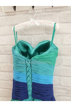 A-Line Sweetheart Long Chiffon Prom Evening Formal Dresses ED011564