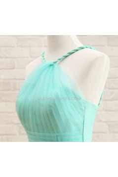 A-Line Short Tulle Prom Evening Formal Bridesmaid Dresses ED011576