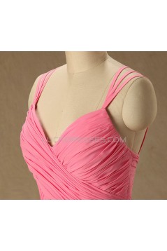 A-Line Long Chiffon Prom Evening Formal Bridesmaid Dresses ED011581