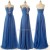 A-Line Sweetheart Beaded Long Chiffon Prom Evening Formal Dresses ED011582