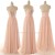 Elegant A-Line Beaded Long Chiffon Prom Evening Formal Dresses ED011591