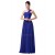 A-Line One-Shoulder Long Chiffon Prom Evening Bridesmaid Dresses ED011621